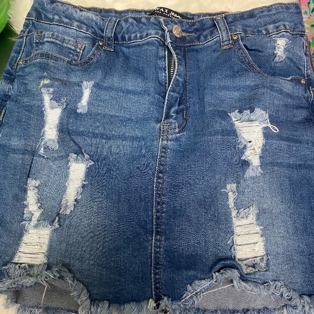 jean denim skirt